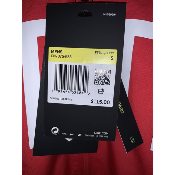 Nike Men's USA Water-Repellent Soccer Full Zip Jacket Size S CN7075-688 $115 - Picture 4 of 5